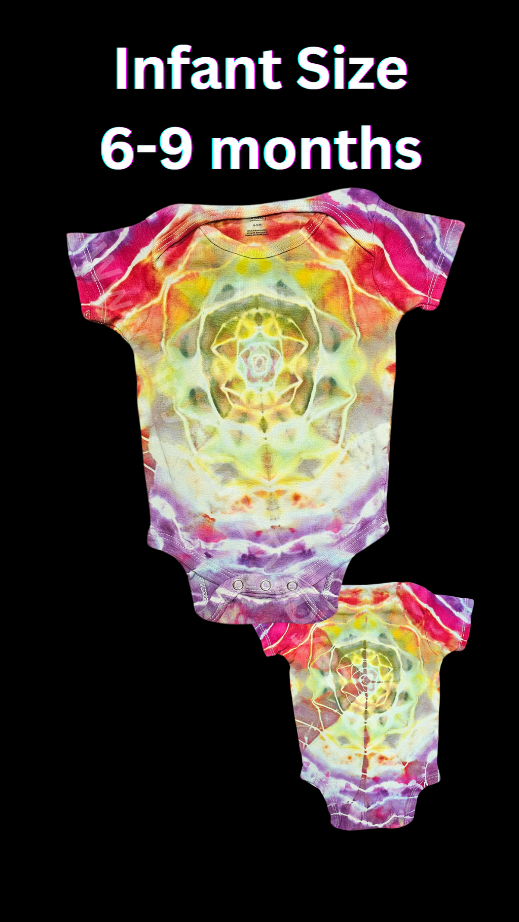 Mandala Baby Ice Dye