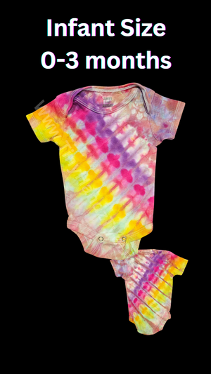 Sunset Rays Baby Tie-Dye