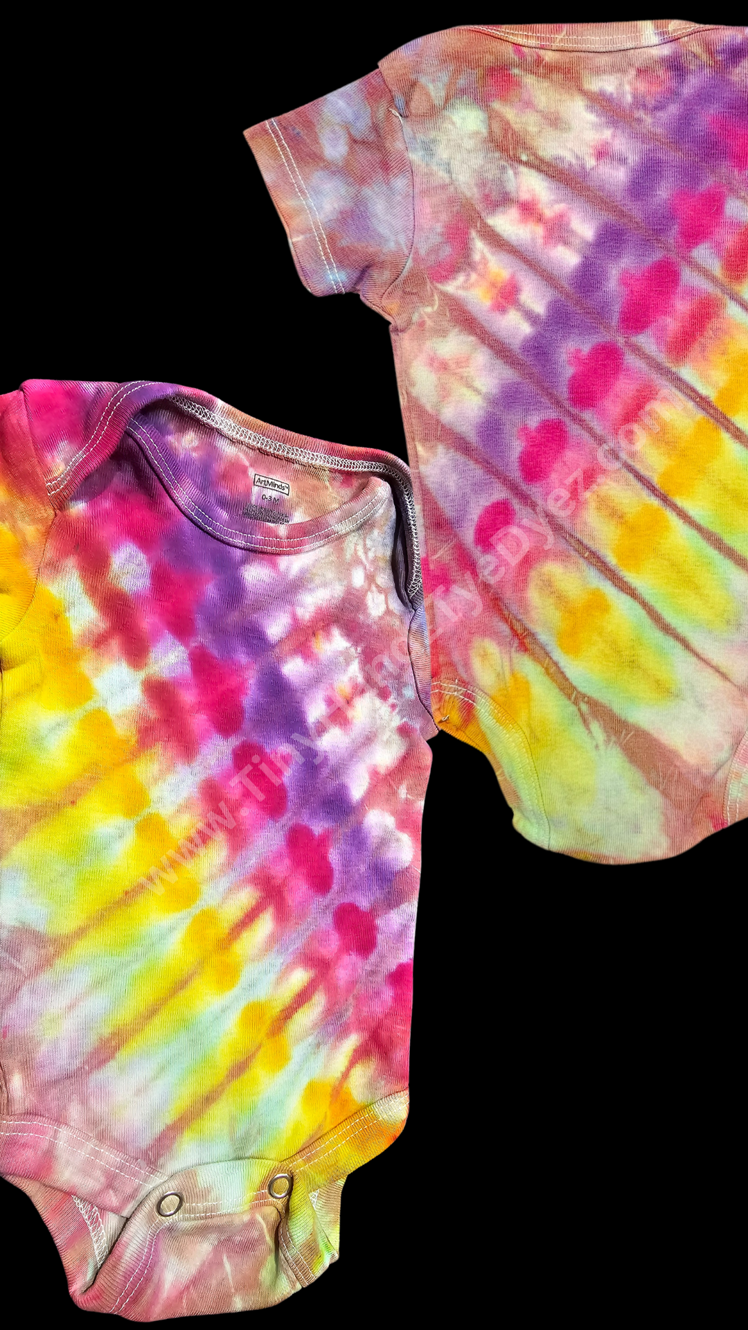 Sunset Rays Baby Tie-Dye