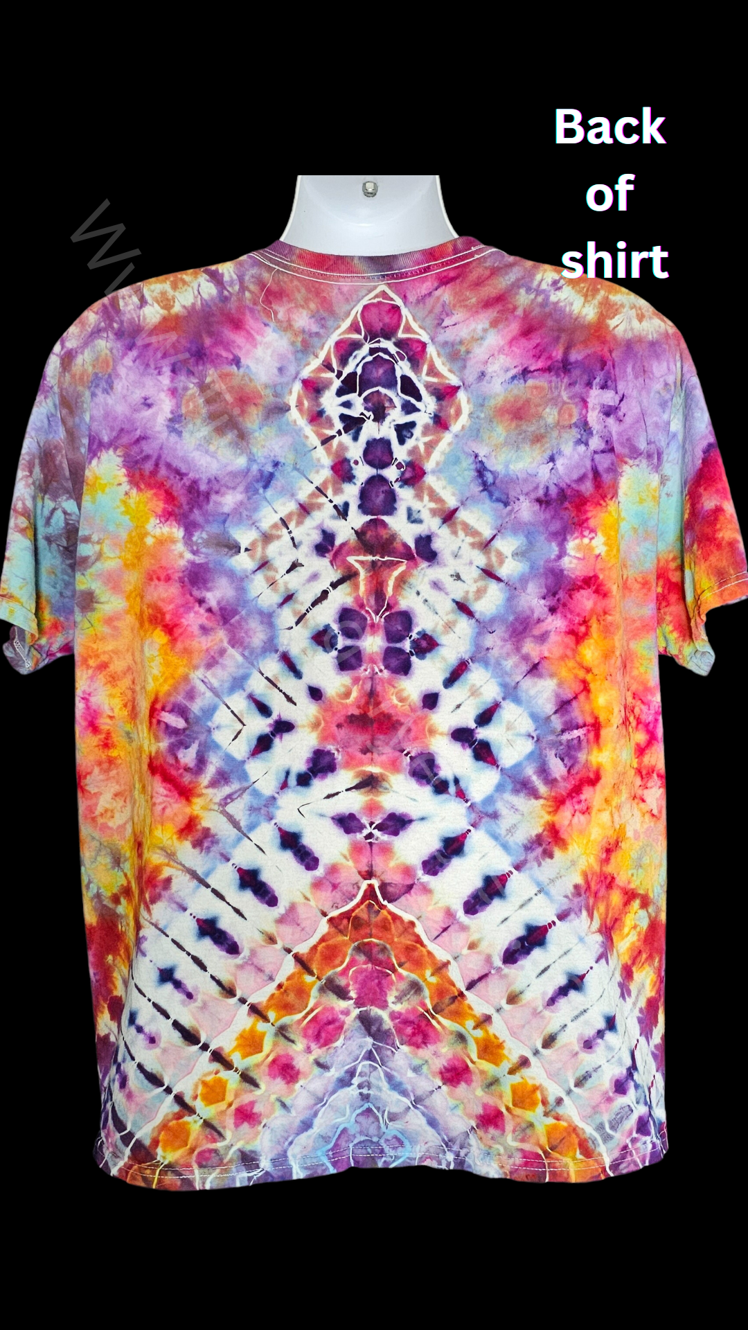 Lace Heart Ice Dye