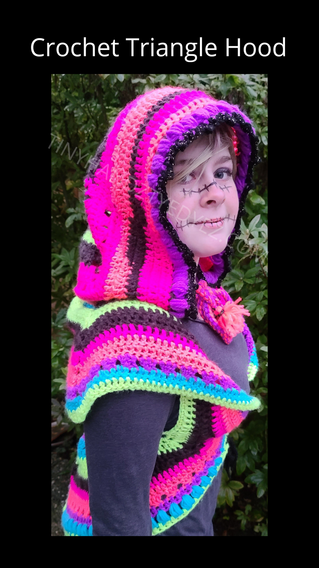 Crochet Triangle Hood