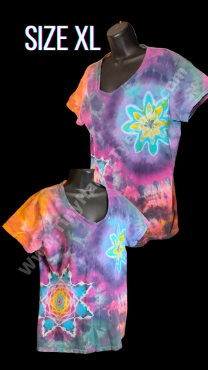 Mandala Flowers Tie Dye