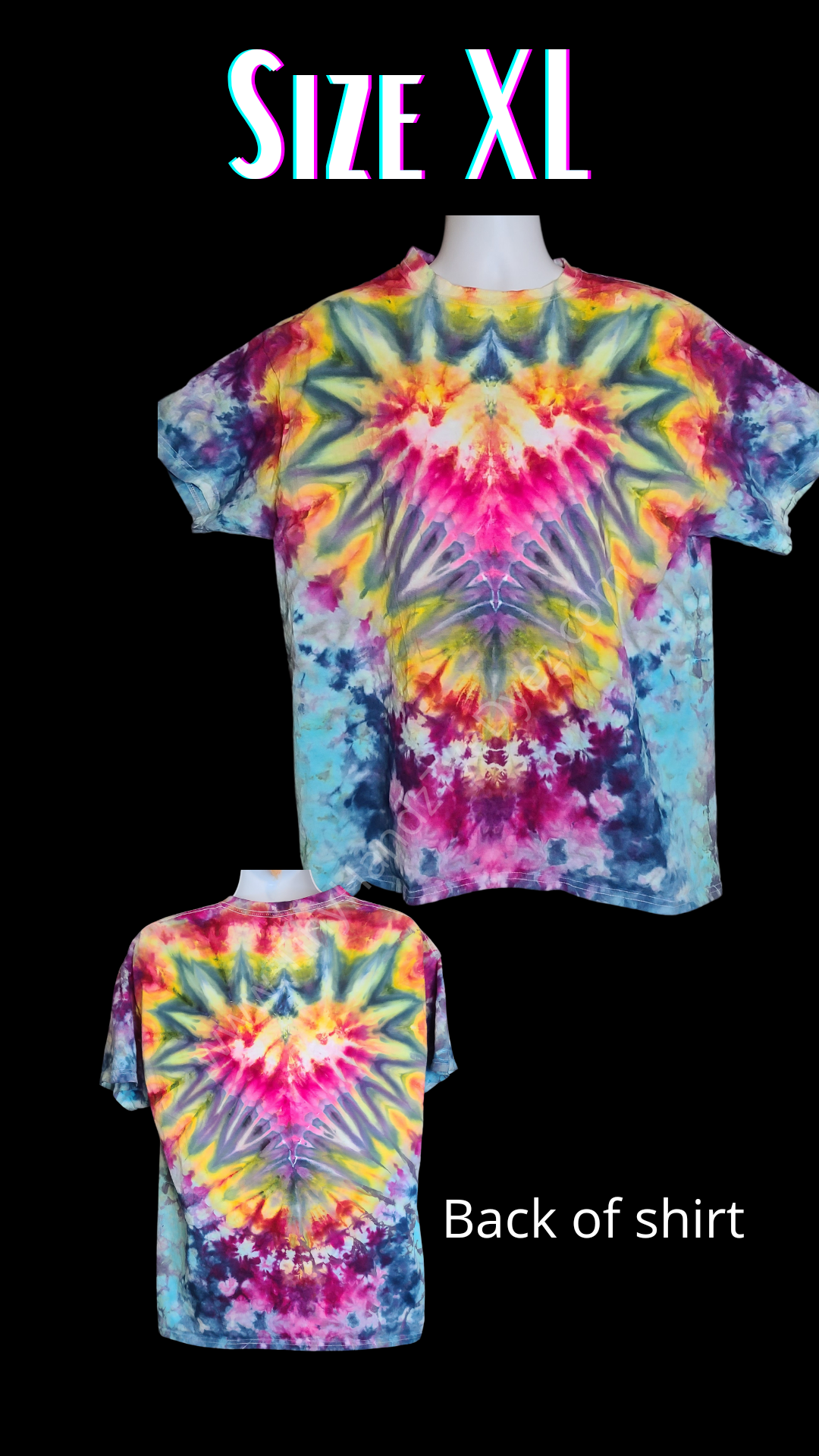 Majora's Mask Tie Dye/ Ice dye