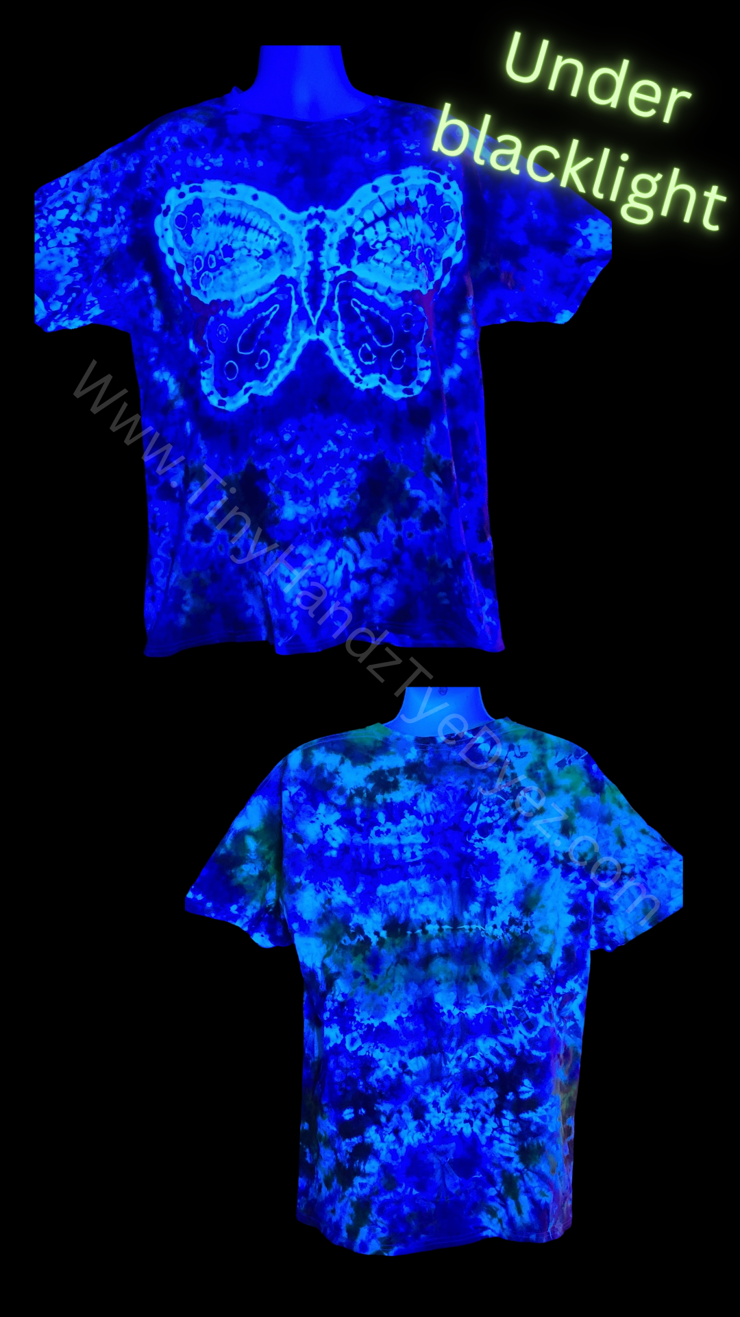 Butterfly ice dyed Tshirt