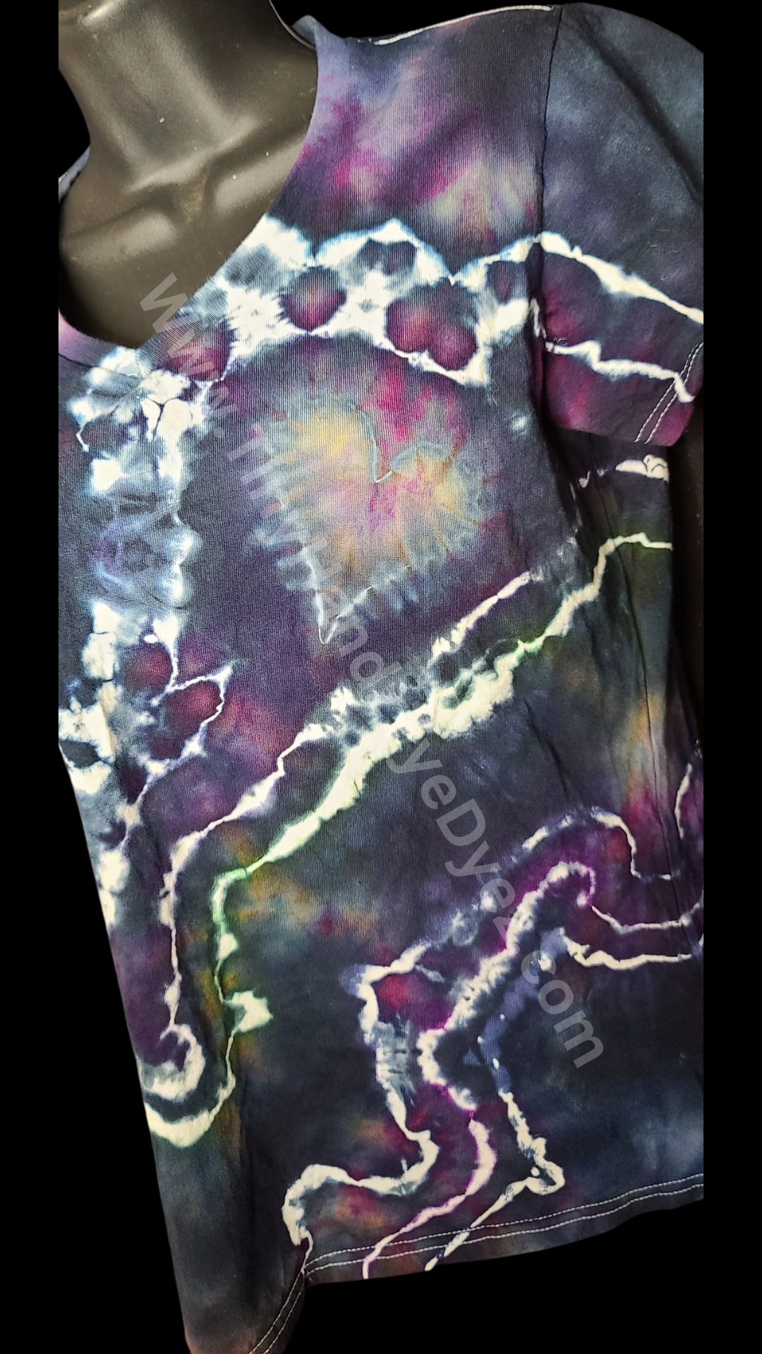 Aurora Borealis Heart Ice Dye