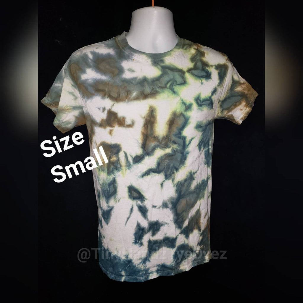 Camoflauge Ice dye /incognito tie dye T-shirt