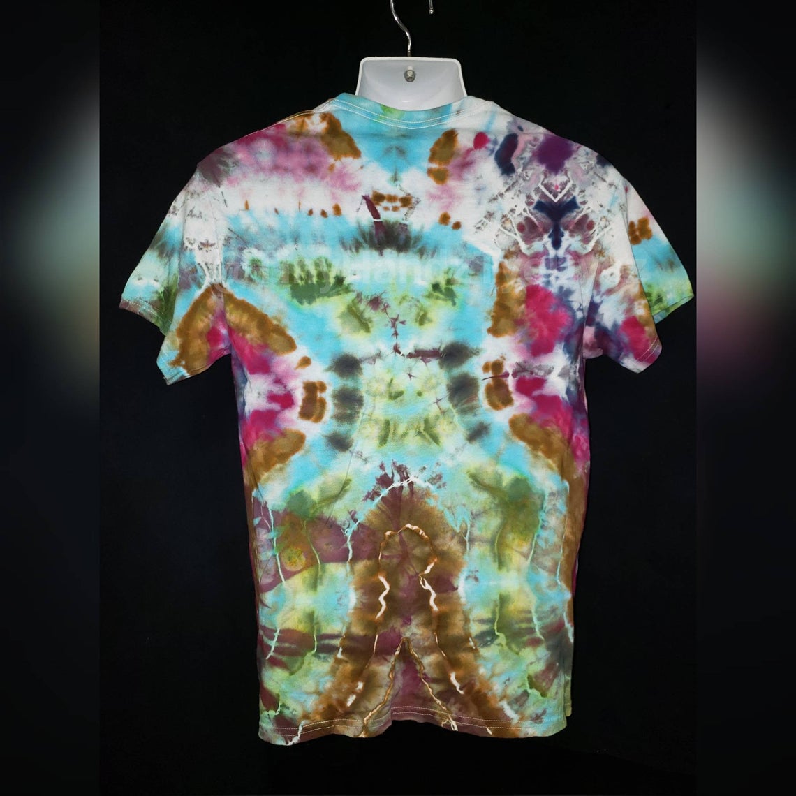 Mandala Magic/ Sacred Geometry Tie Dye Tshirt