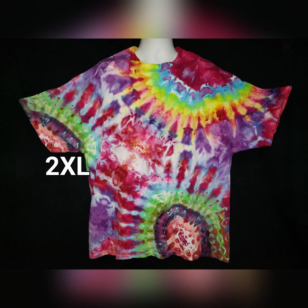 Amoeba cellular ice dyed Tshirt